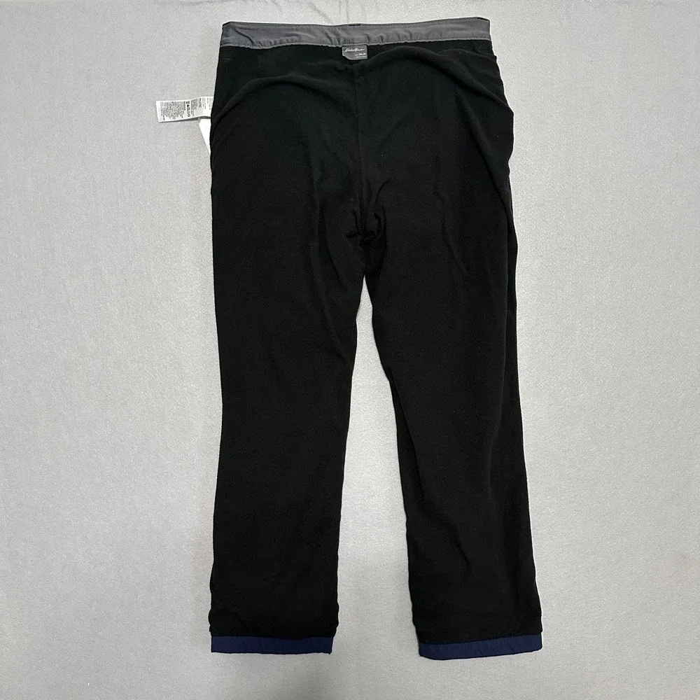 Eddie Bauer Mens Fleece Lined Tech Pant Navy Blue 34x30 Hiking Outdoor 283947